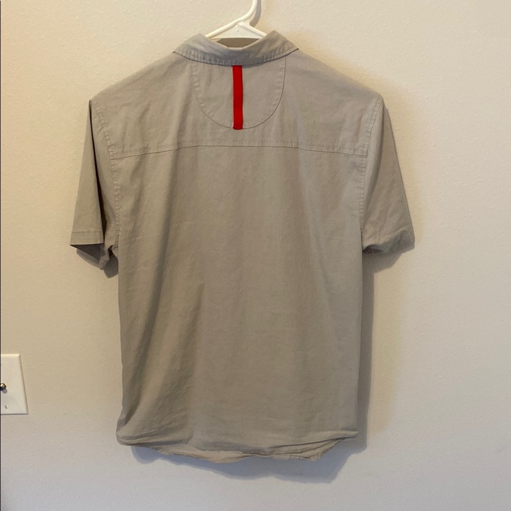 Topo Designs Men's Light Gray Global Shirt - Picture 3 of 3